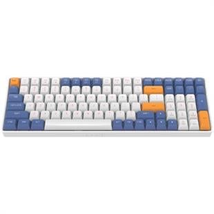 AIGO AI A100 Mavi İngilizce Q Mekanik Klavye Yellow Switch