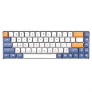 AIGO AI A68 Mavi İngilizce Q Mekanik Klavye Yellow Switch