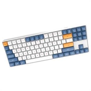 AIGO AI A87 Mavi İngilizce Q Mekanik Klavye Yellow Switch