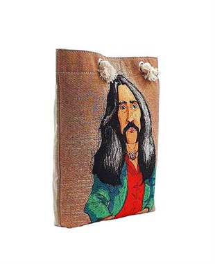 B.M Goblen Dokuma Heybe Çanta