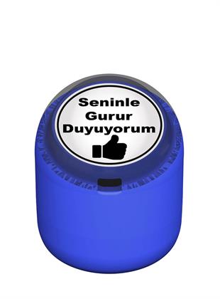 Seninle Gurur Duyuyorum Motivasyon Kaşesi 22mm Yuvarlak