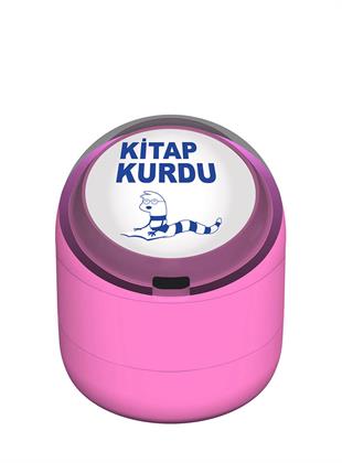 Kitap Kurdu Motivasyon Kaşesi 22mm Yuvarlak