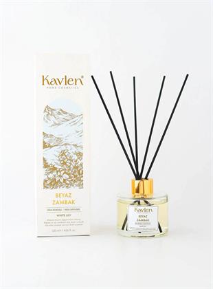 Beyaz Zambak Çubuklu Oda Kokusu 120ml Kavlen