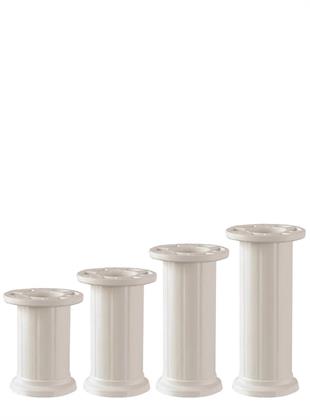 Çap Ø 51mm 10cm Ayarlı Plastik Baza Dolap Ayağı