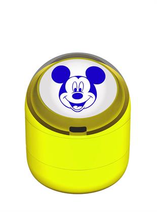 Gülen Mikymause Emojili Motivasyon Kaşesi 22mm Yuvarlak