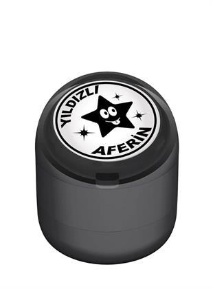 Yıldızlı Aferin Motivasyon Kaşesi 22mm Yuvarlak