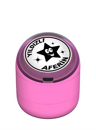 Yıldızlı Aferin Motivasyon Kaşesi 22mm Yuvarlak