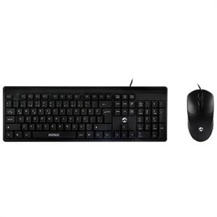 Everest KM-515 Usb Combo Q Kablolu Klavye/Mouse Set Siyah