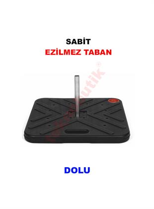 Ezilmez Bayrak Tabanı Sabit Ayaklı