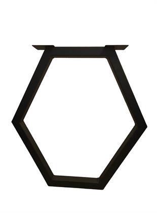 71cm 60mm x 40mm Altıgen Model Kütük Masa Ayağı