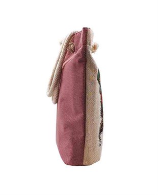 Fil Desenli Goblen Dokuma Heybe Çanta