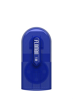 Floman Mavi T-30 Flash Cep Kaşe 25mm Yuvarlak