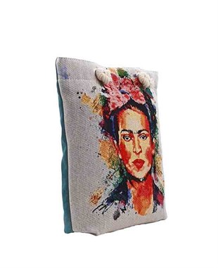 Frd Desenli Goblen Dokuma Heybe Çanta