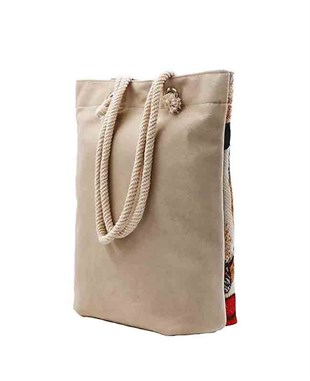 Frd Desenli goblen Dokuma Heybe Çanta