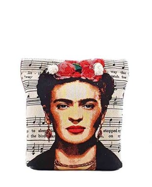 Frda Desenli Goblen Dokuma Heybe Çanta