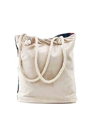 Frda Desenli Goblen Dokuma Heybe Çanta