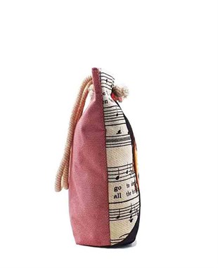 Frda Desenli Goblen Dokuma Heybe Çanta