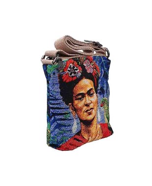 Frda Desenli goblen Dokuma Postacı Çantası