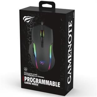 GameNote MS1012A Kablolu RGB Gaming Mouse Siyah