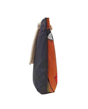 İki Yüz Mandala Desenli Goblen Dokum Heybe Çanta