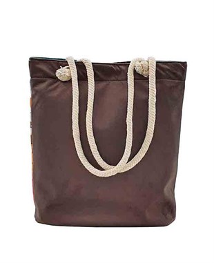 Kadın Desenli Goblen Dokuma Heybe Çanta