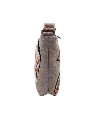 Kedi Desenli Goblen Dokuma Postacı Çantası