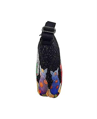 Sevilen Hayvan Figürlü Goblen Dokuma Postacı Çantası