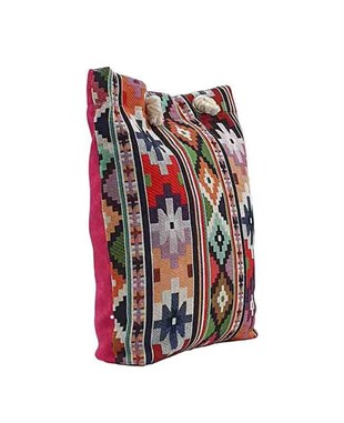 Kilim Desenli Goblen Dokuma Heybe Çanta HEYBE