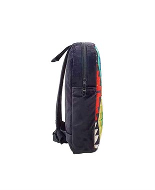 Kilim Desenli Goblen Dokuma Sırt Çantası