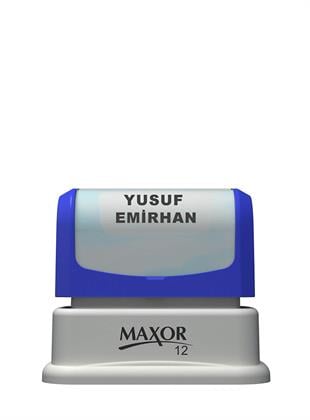 Kıyafet Kaşesi Mavi Maxor K-12 13x43