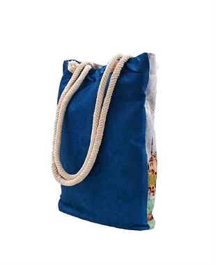 Kız Kulesi Görselli Dokuma Goblen Heybe