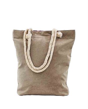 Lale Desenli Goblen Dokum Heybe Çanta