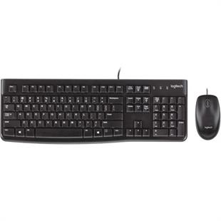 Logitech MK120 Klavye Mouse Set Kablolu Siyah 920-002560 Teknobutik.com'da