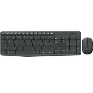 Logitech MK235 Klavye Mouse Kablosuz Siyah 920-007925