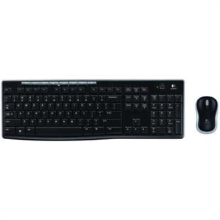 Logitech MK270 Kablosuz Klavye Mouse Set Siyah 920-004525