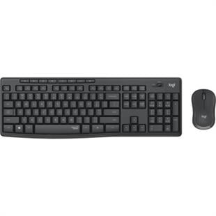 Logitech MK295 Kablosuz Klavye Mouse Set Siyah 920-009804
