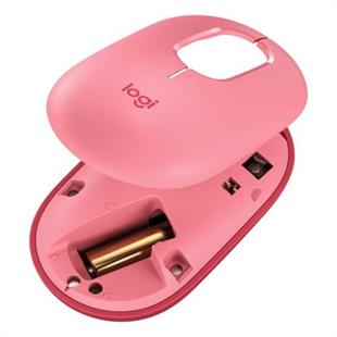 Logitech POP Mouse Emoji Tuşlu Kablosuz Mouse Heartbreaker Gül/Ahududu 910-006548