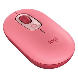 Logitech POP Mouse Emoji Tuşlu Kablosuz Mouse Heartbreaker Gül/Ahududu 910-006548