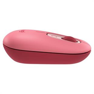 Logitech POP Mouse Emoji Tuşlu Kablosuz Mouse Heartbreaker Gül/Ahududu 910-006548