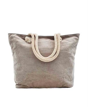 Mandala Desenli Goblen Dokuma Plaj Çantası