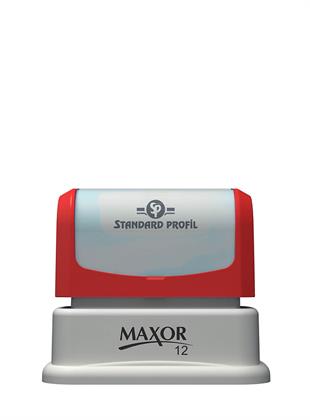 Maxor K-12 13x43 Flash Sistem Kendinden Mürekkepli Kaşe