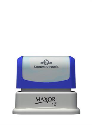Maxor K-12 13x43 Flash Sistem Kendinden Mürekkepli Kaşe