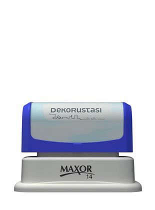 Maxor K-14 13x55 Flash Sistem Kendinden Mürekkepli Kaşe