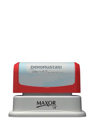 Maxor K-14 13x55 Flash Sistem Kendinden Mürekkepli Kaşe