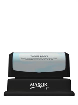 Maxor K-16 13x67 Flash Sistem Kendinden Mürekkepli Kaşe