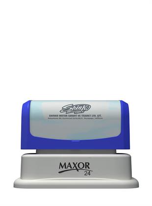 Maxor K-24 17x55 Flash Sistem Kendinden Mürekkepli Kaşe