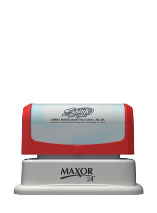 Maxor K-24 17x55 Flash Sistem Kendinden Mürekkepli Kaşe
