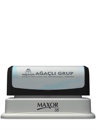 Maxor K-38 22x78 Flash Sistem Kendinden Mürekkepli Kaşe