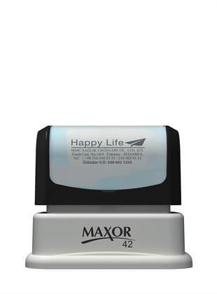 Maxor K-42 28x43 Flash Sistem Kendinden Mürekkepli Kaşe