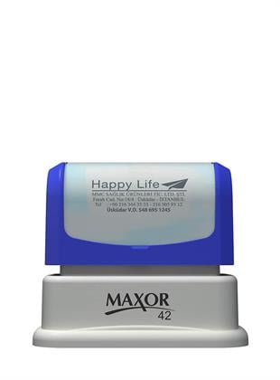 Maxor K-42 28x43 Flash Sistem Kendinden Mürekkepli Kaşe